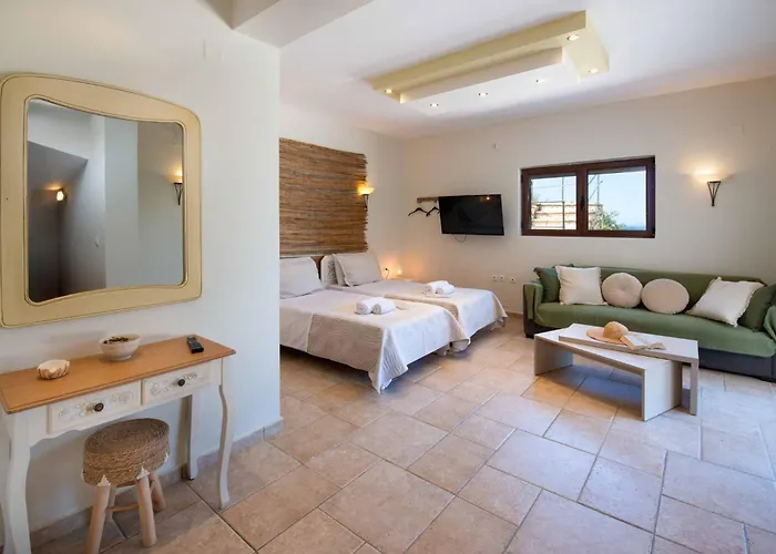 Ionia With Pool And Sea View Villa Gaios