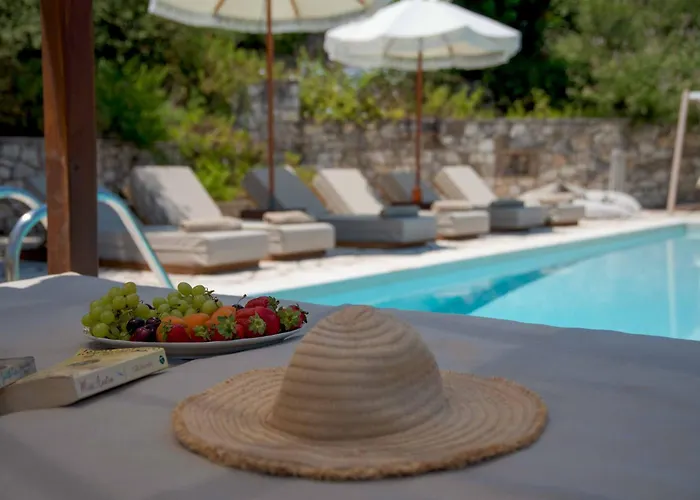 Villa Ionia With Pool And Sea View