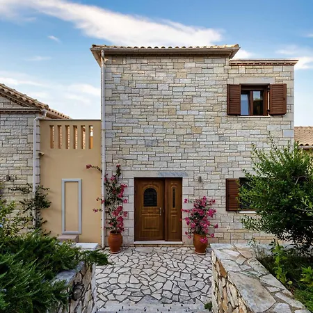 Ionia With Pool And Sea View Villa Gaios