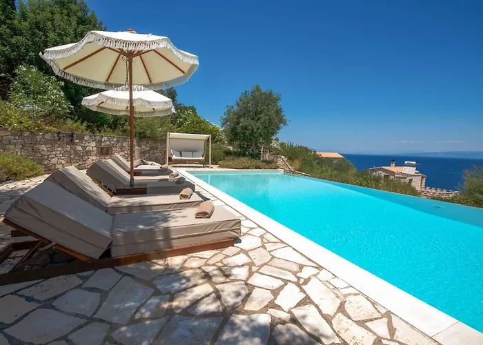 Ionia With Pool And Sea View * Gaios